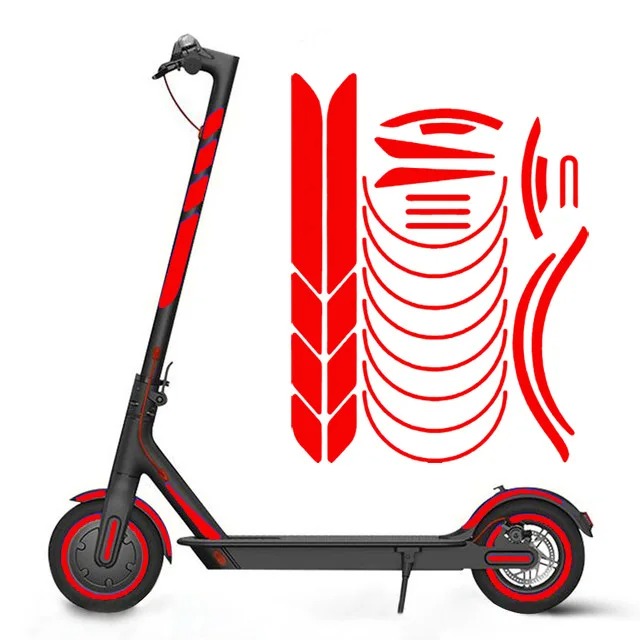 Juego de pegatinas para Scooter M365 y Pro