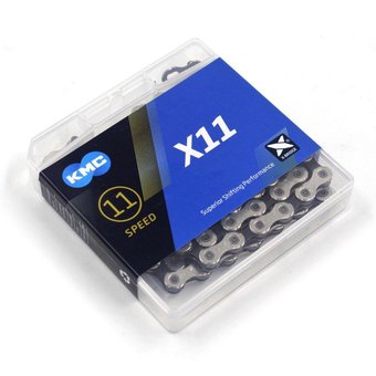 CADENA KMC X11 1/2" X 11/128" 118L 11s