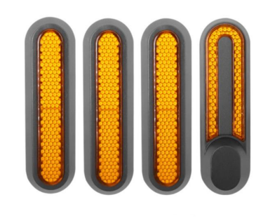 Cubierta plástica para ruedas. Pro 2 y 1S Amarillo