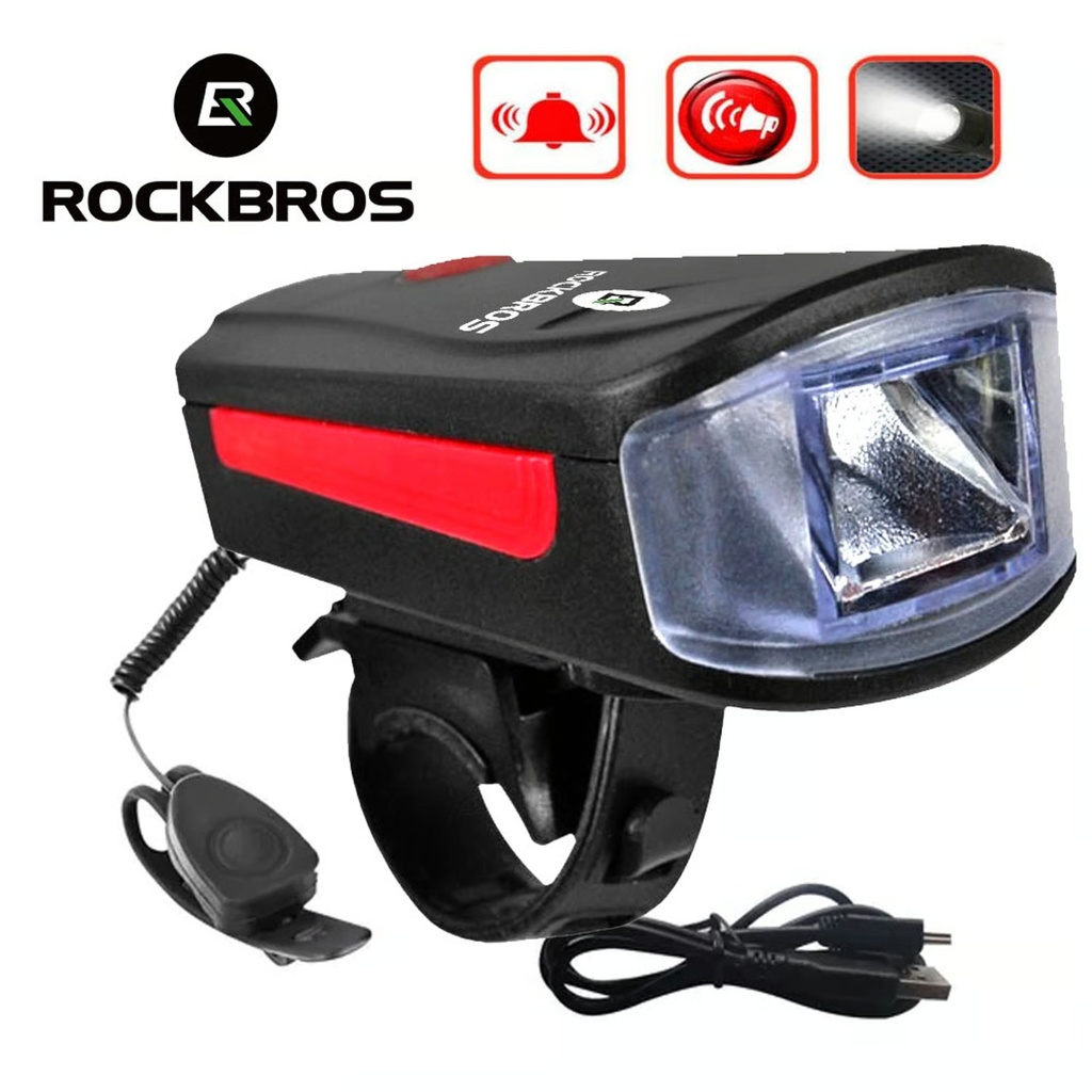 LUZ CON TIMBRE ROCKBROS 250lm 150DB