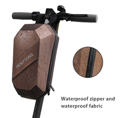 [T-8J] Mochila bronce impermeable para timón de Scooter