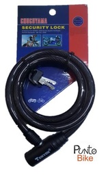 Cadena seguro con llave 12x1200mm